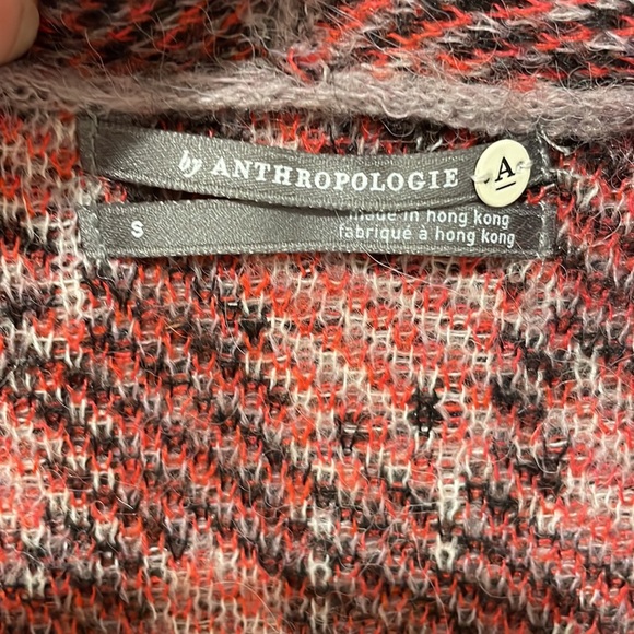 Anthropologie long cardigan, leopard print - Picture 2 of 4